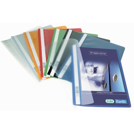 Skoroszyt Plastikowy Standard Bantex 3238 A4 Żółty 323806 130195